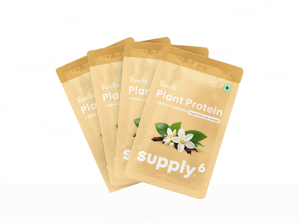 Supply6 Fiber & Probiotics Plant Protein Powder
