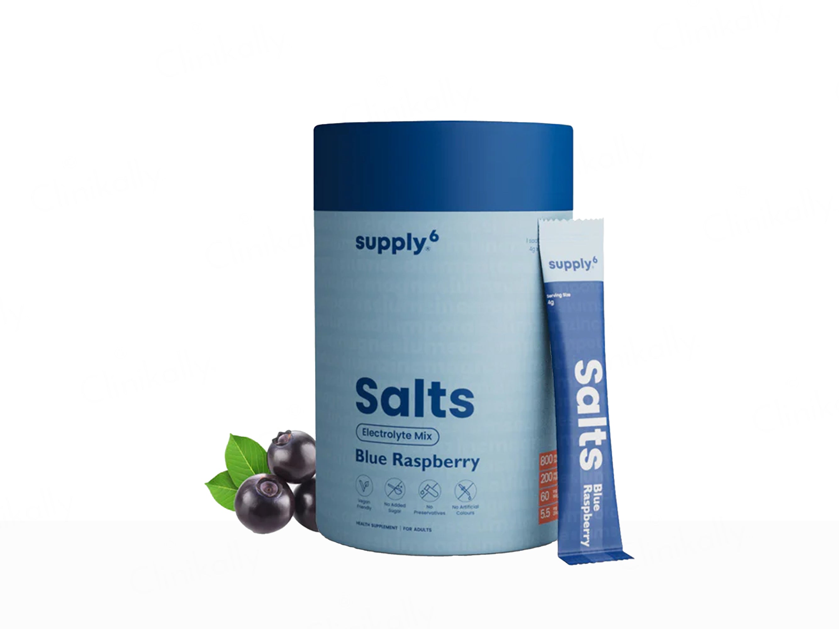 Supply6 Salts Electrolyte Mix Health Supplement Powder For Adults