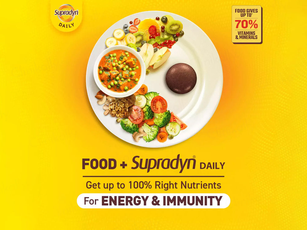 Supradyn Daily Multivitamin Tablet For Energy & Immunity