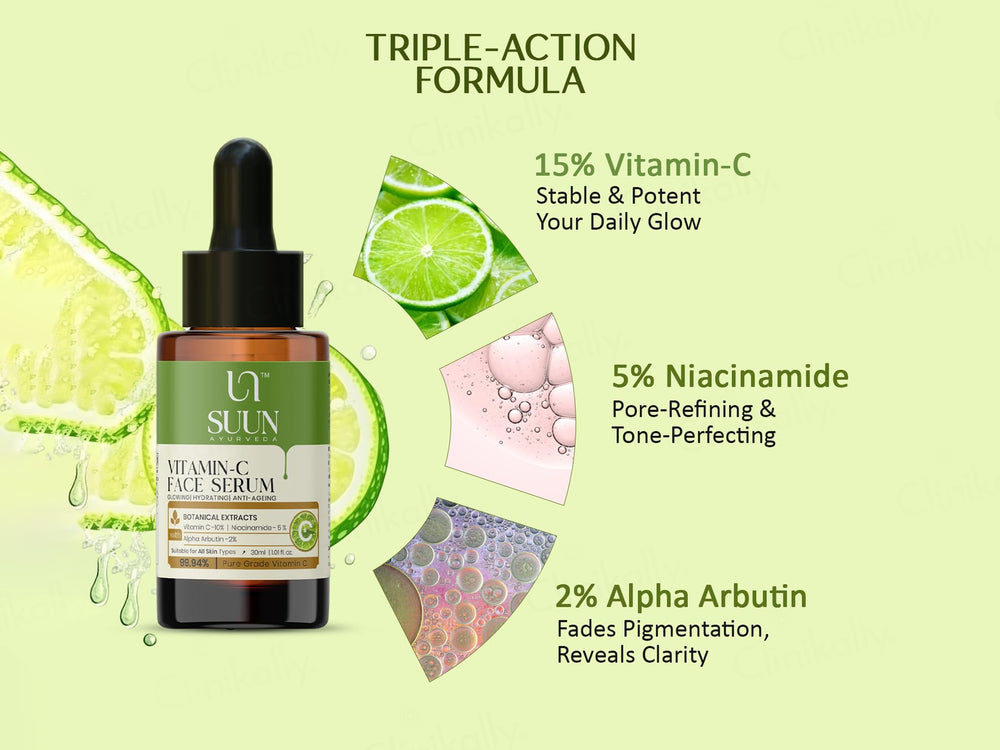 Suun Ayurveda 10% Vitamin-C Face Serum
