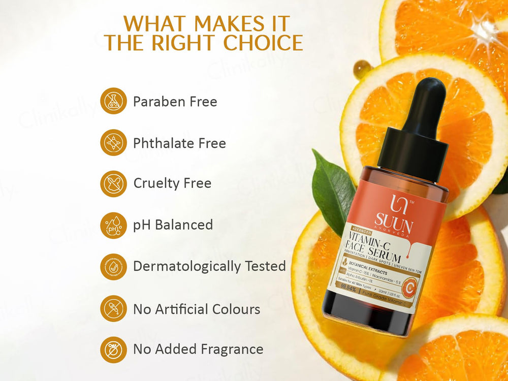 Suun Ayurveda Advanced 15% Vitamin-C Face Serum