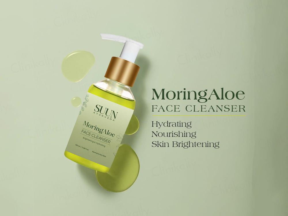Suun Ayurveda MoringAloe Brightening & Hydrating Face Cleanser