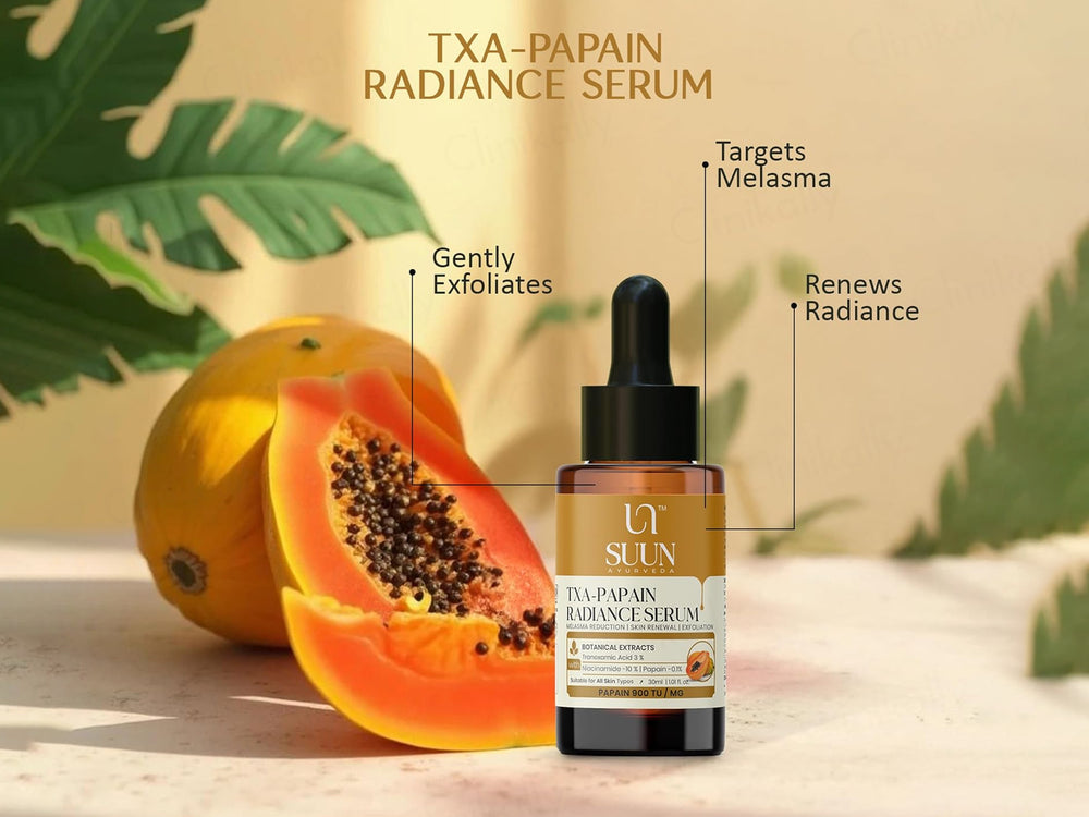 Suun Ayurveda TXA-Papain Radiance Face Serum