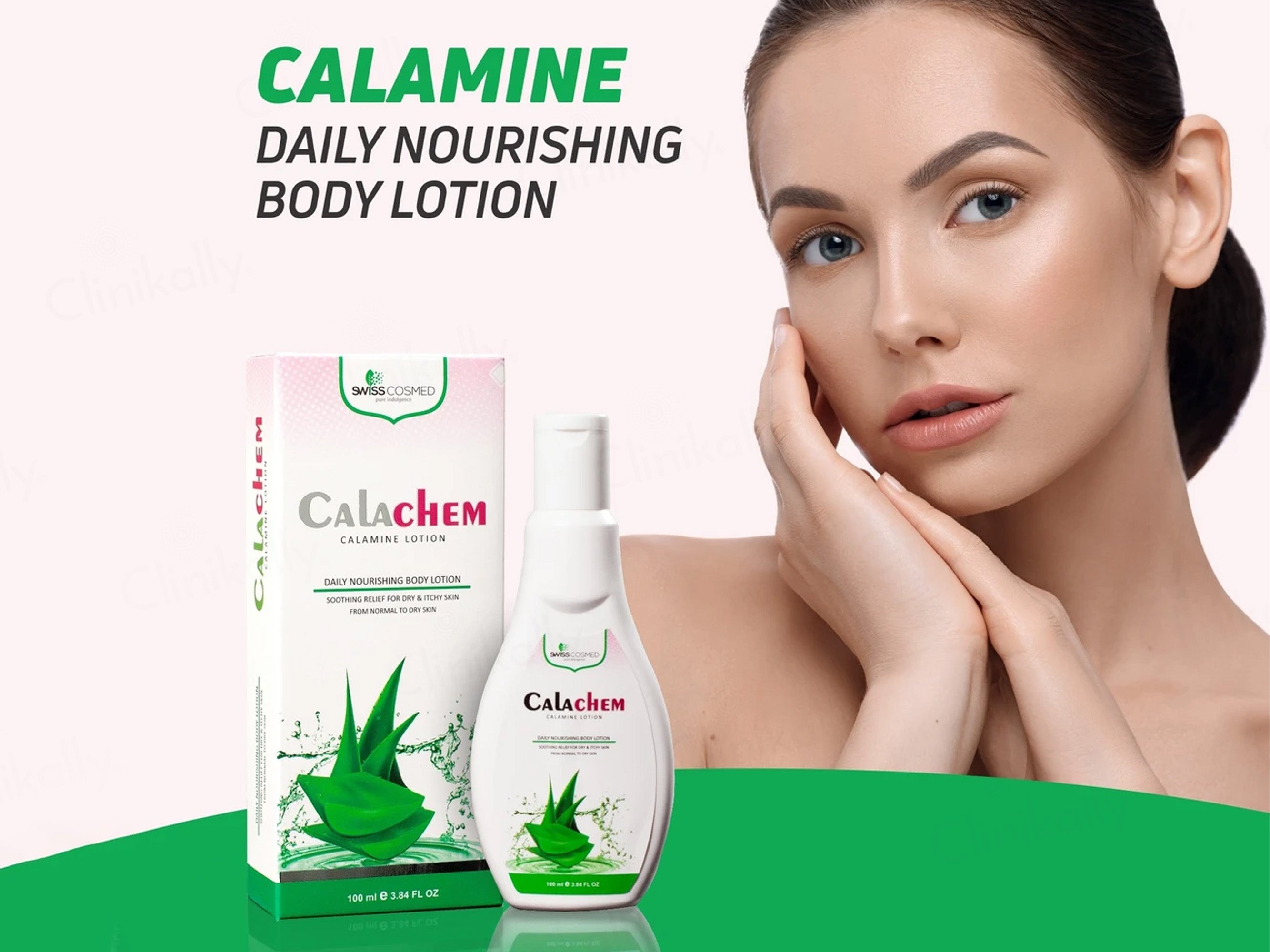 Swisscosmed Calachem Calamine Daily Nourishing Body Lotion