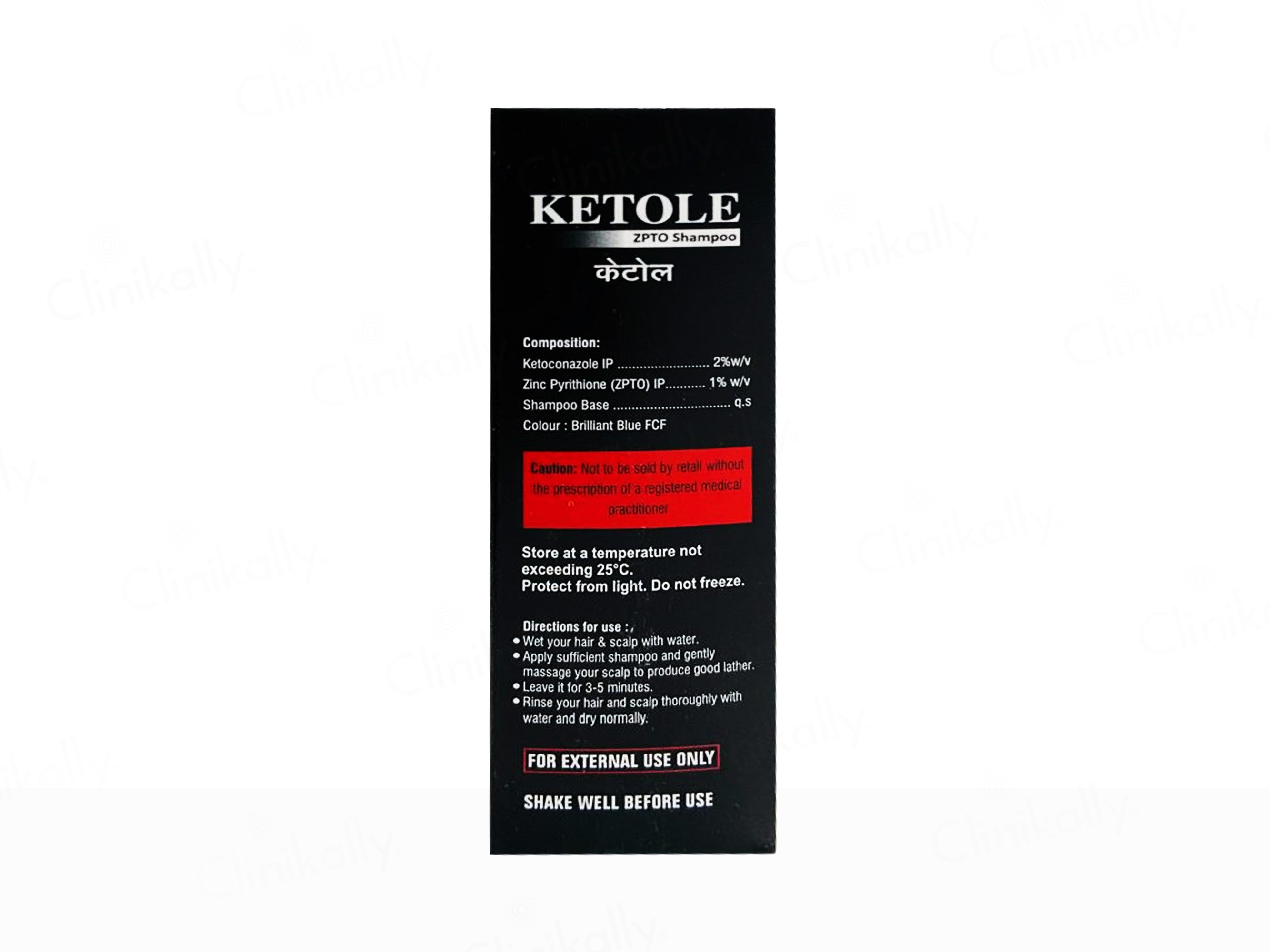 Swisscosmed Ketole ZPTO Medicated Anti-Dandruff Shampoo