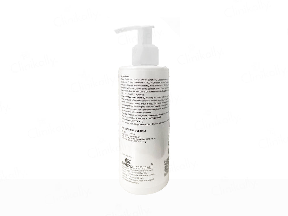 Swisscosmed Raspberry Extract Body Wash
