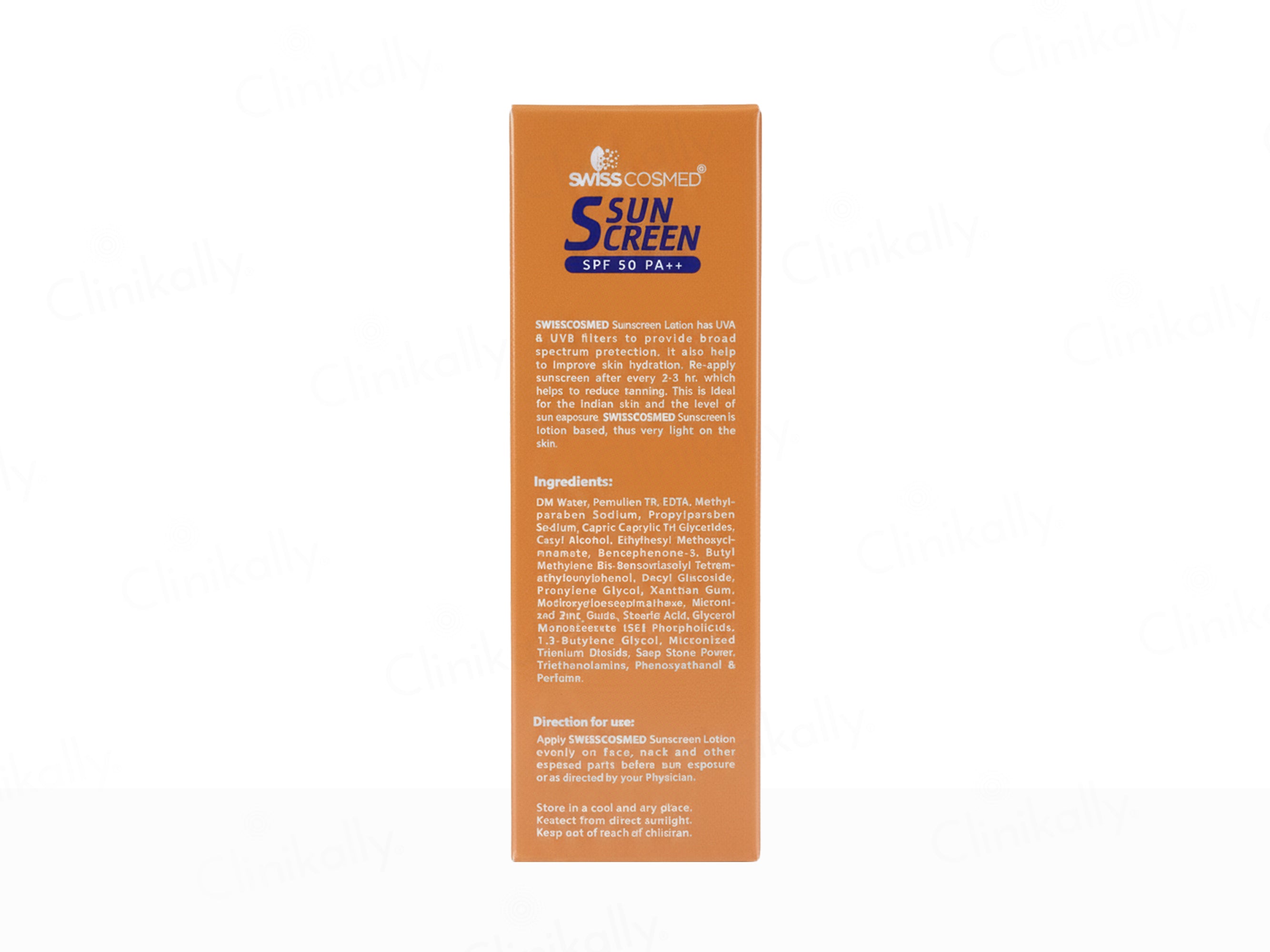Swisscosmed Sunscreen Lotion SPF 50 PA++