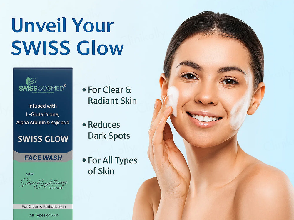 Swisscosmed SwissGlow Skin Brightening Face Wash