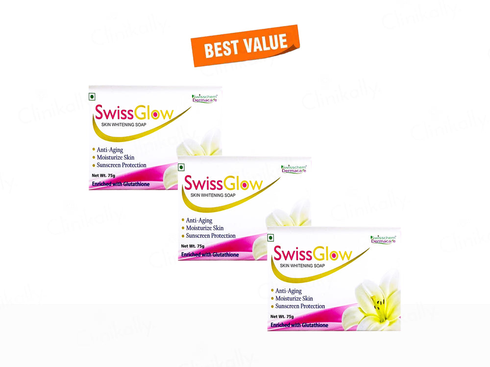Swisscosmed SwissGlow Skin Whitening Soap