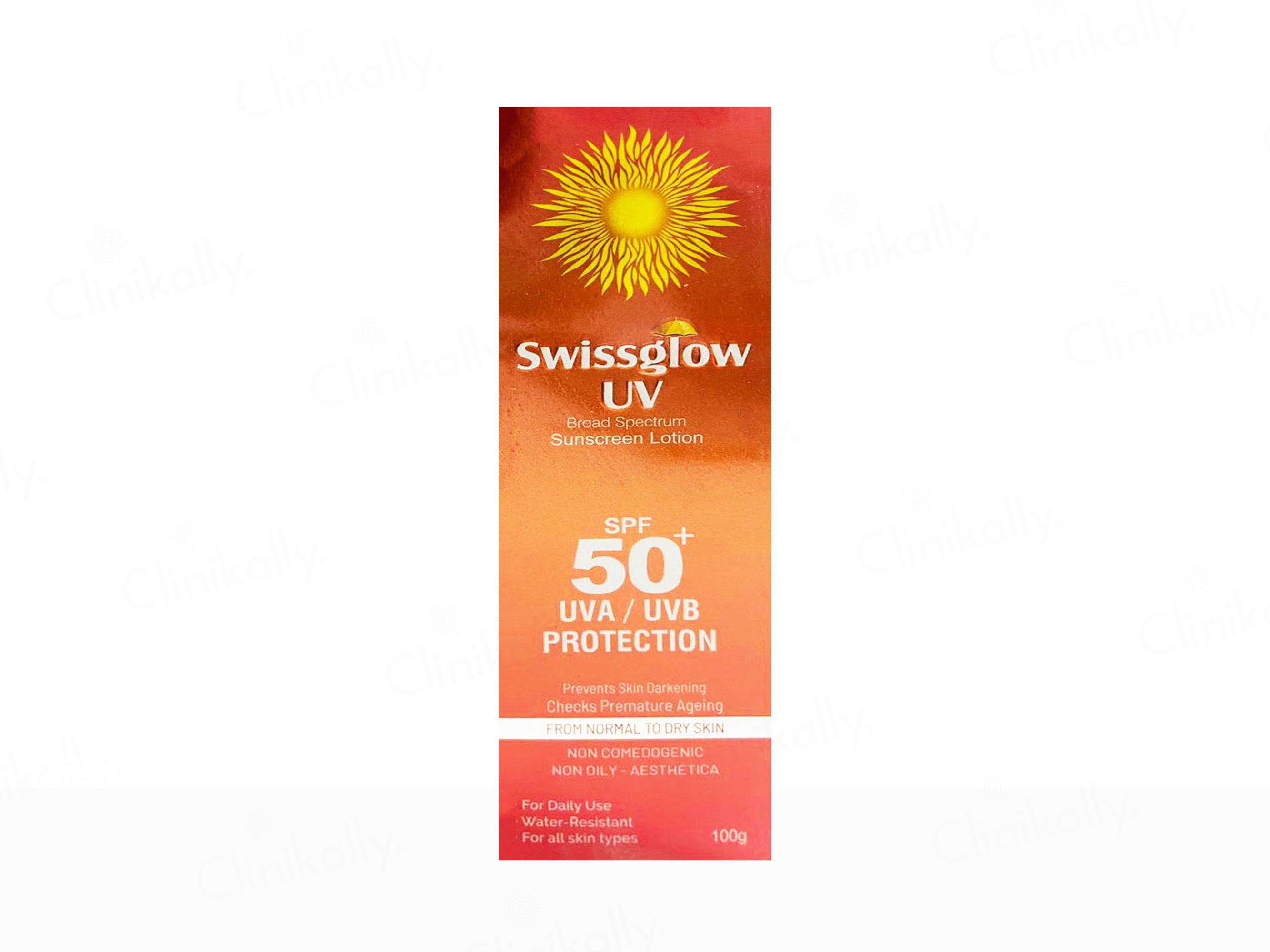 Swisscosmed SwissGlow UV Sunscreen Lotion SPF 50+