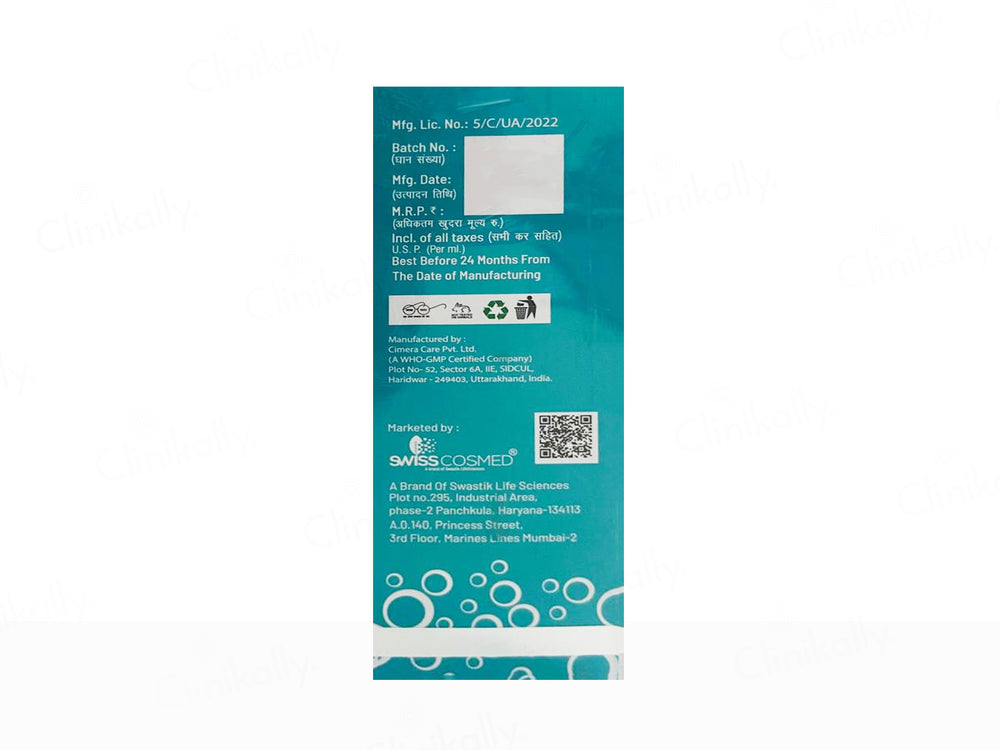 Swisscosmed Ultra Clear & Clear Foaming Face Wash