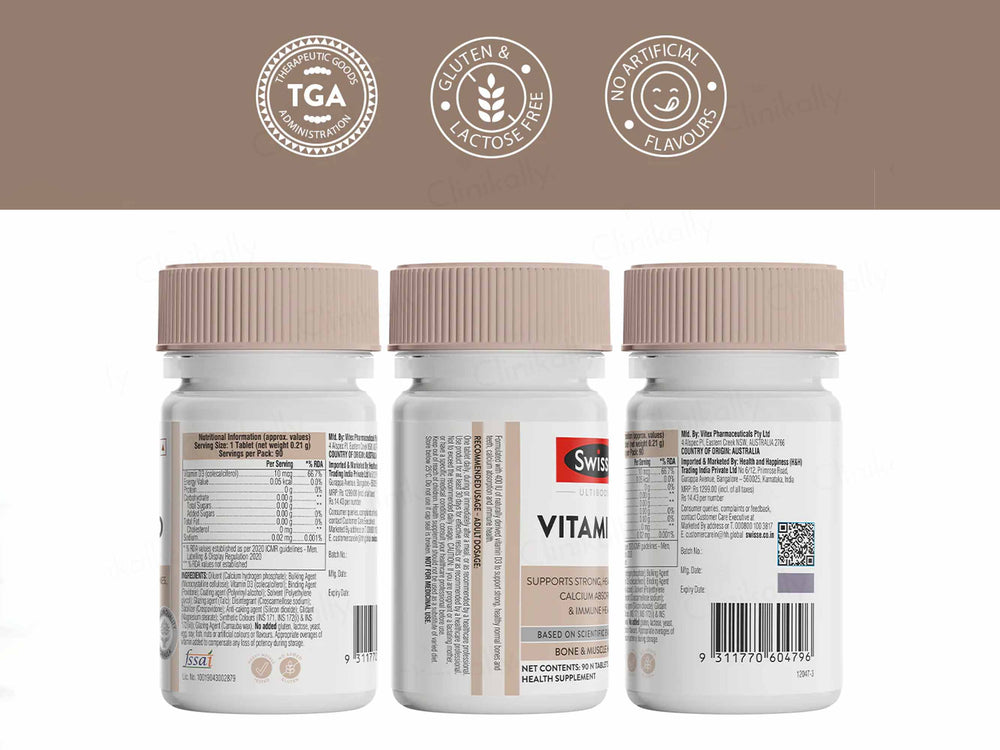 Swisse Ultiboost Vitamin D Tablet