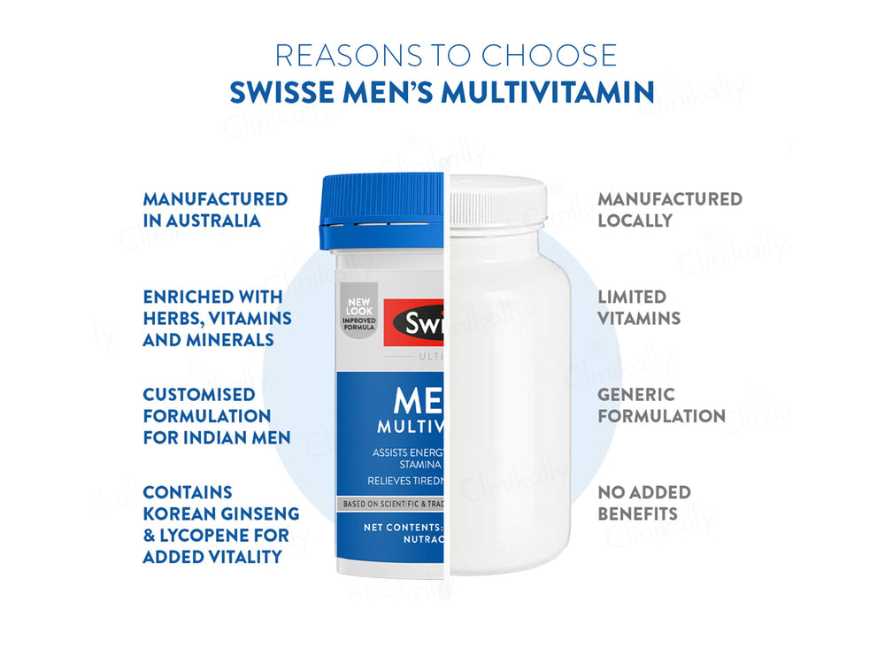 Swisse Ultivite Men's Multivitamin Tablet