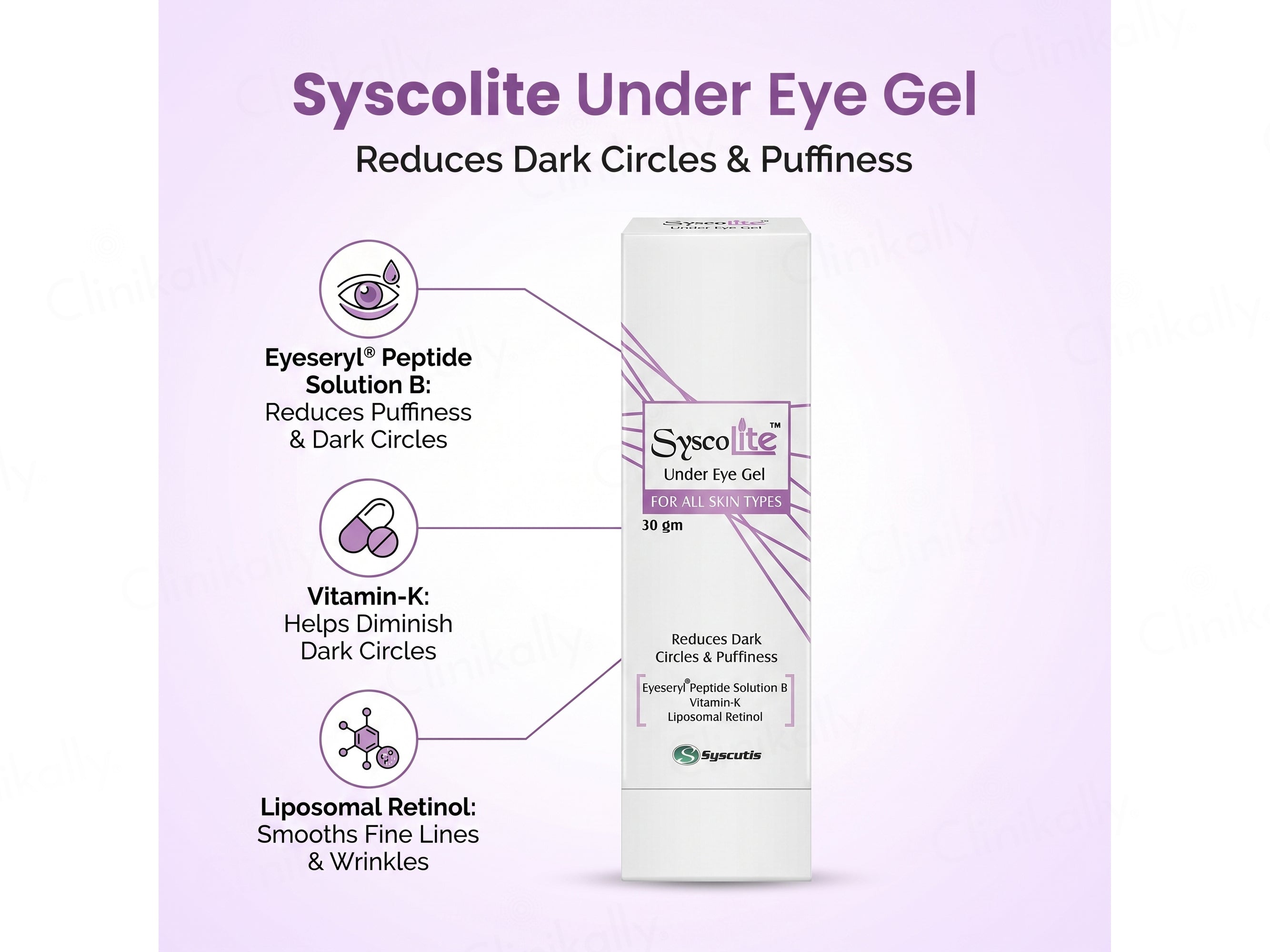 Syscolite Under Eye Gel