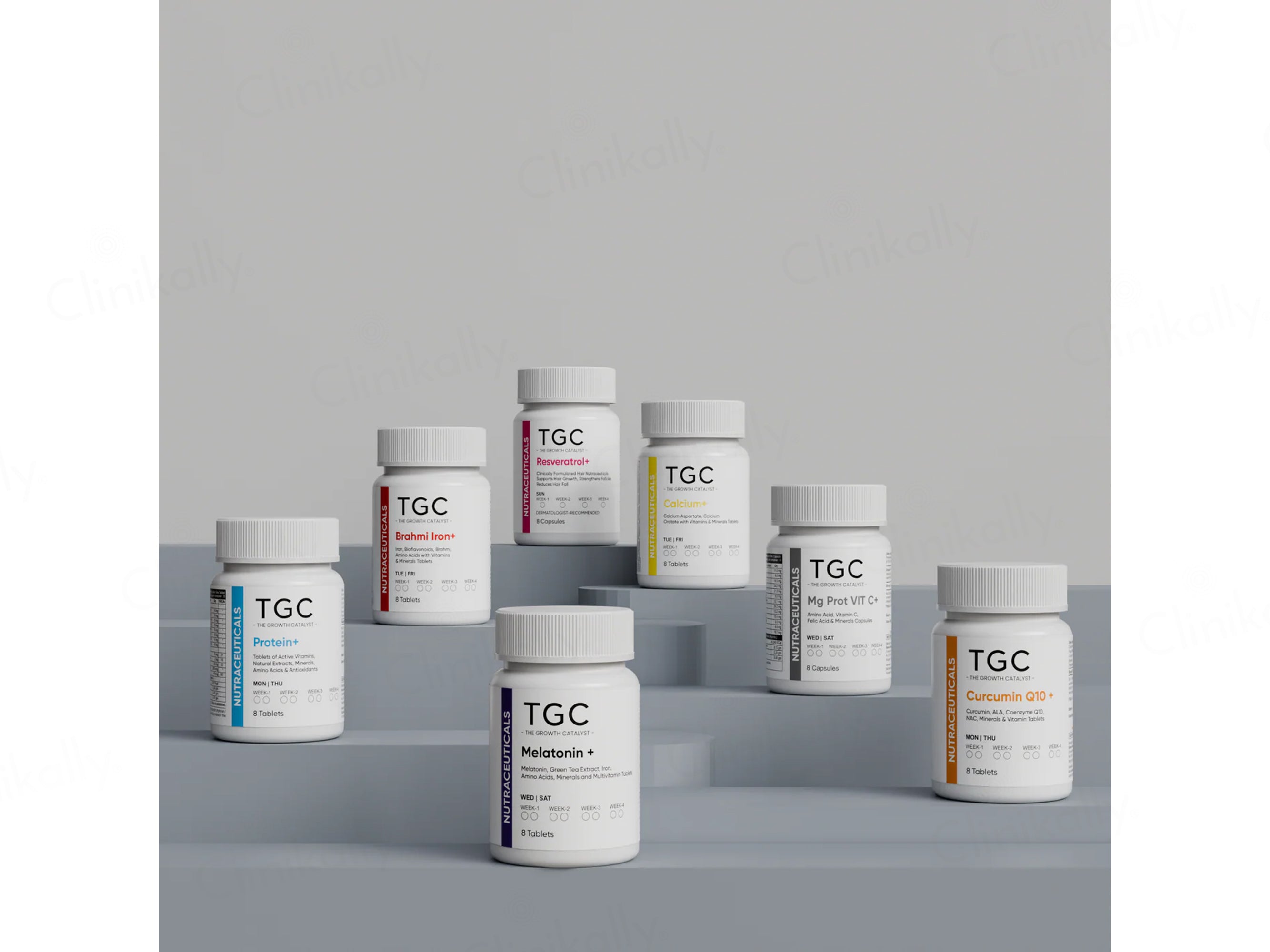 TGC The Growth Catalyst Trichocycle Matrix Cyclical Nutrition Hair Therapy Kit For Men & Women