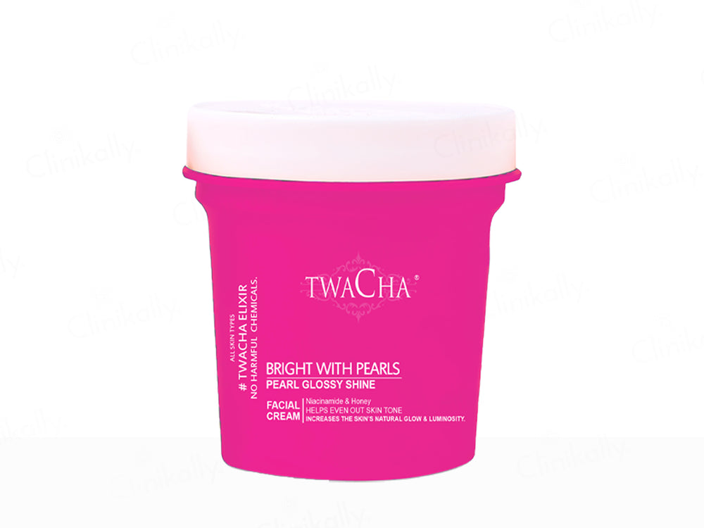 TWACHA Bright With Pearls Glossy Shine Facial Kit