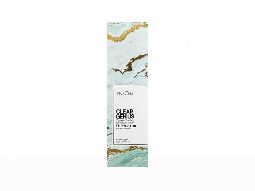 TWACHA Clear Genius TeaTree Bubble Purifying Cleanser