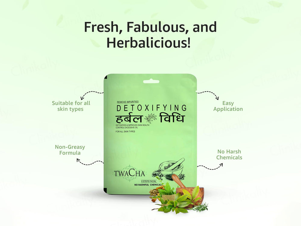 TWACHA Detoxifying Herbal Vidhi Facial Kit