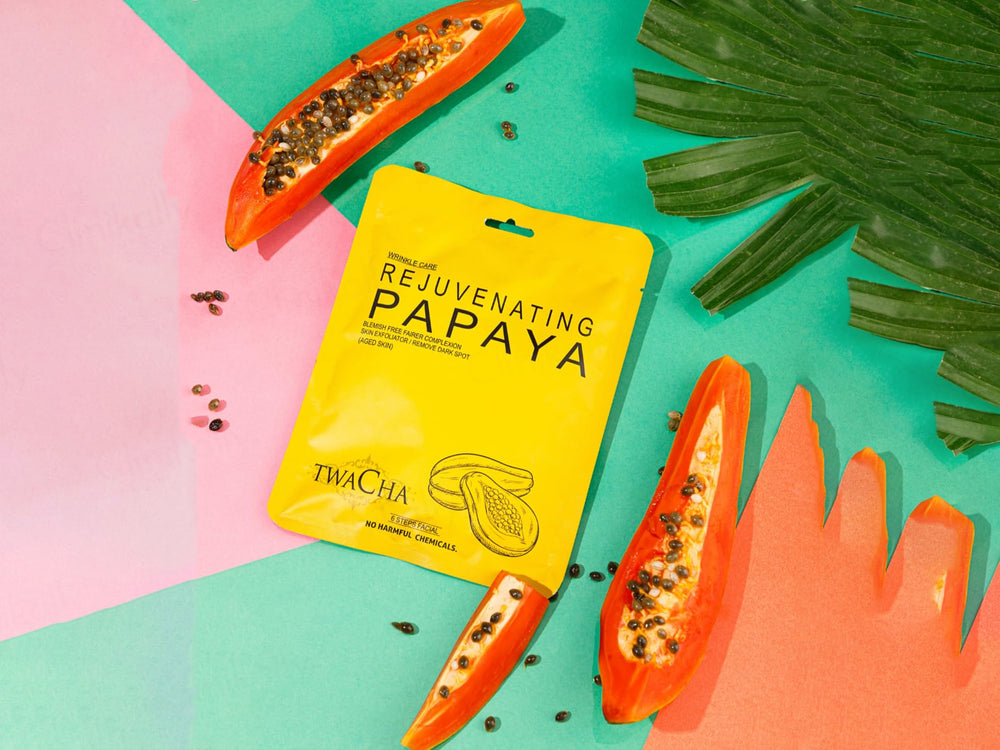 TWACHA Rejuvenating Papaya Facial Kit