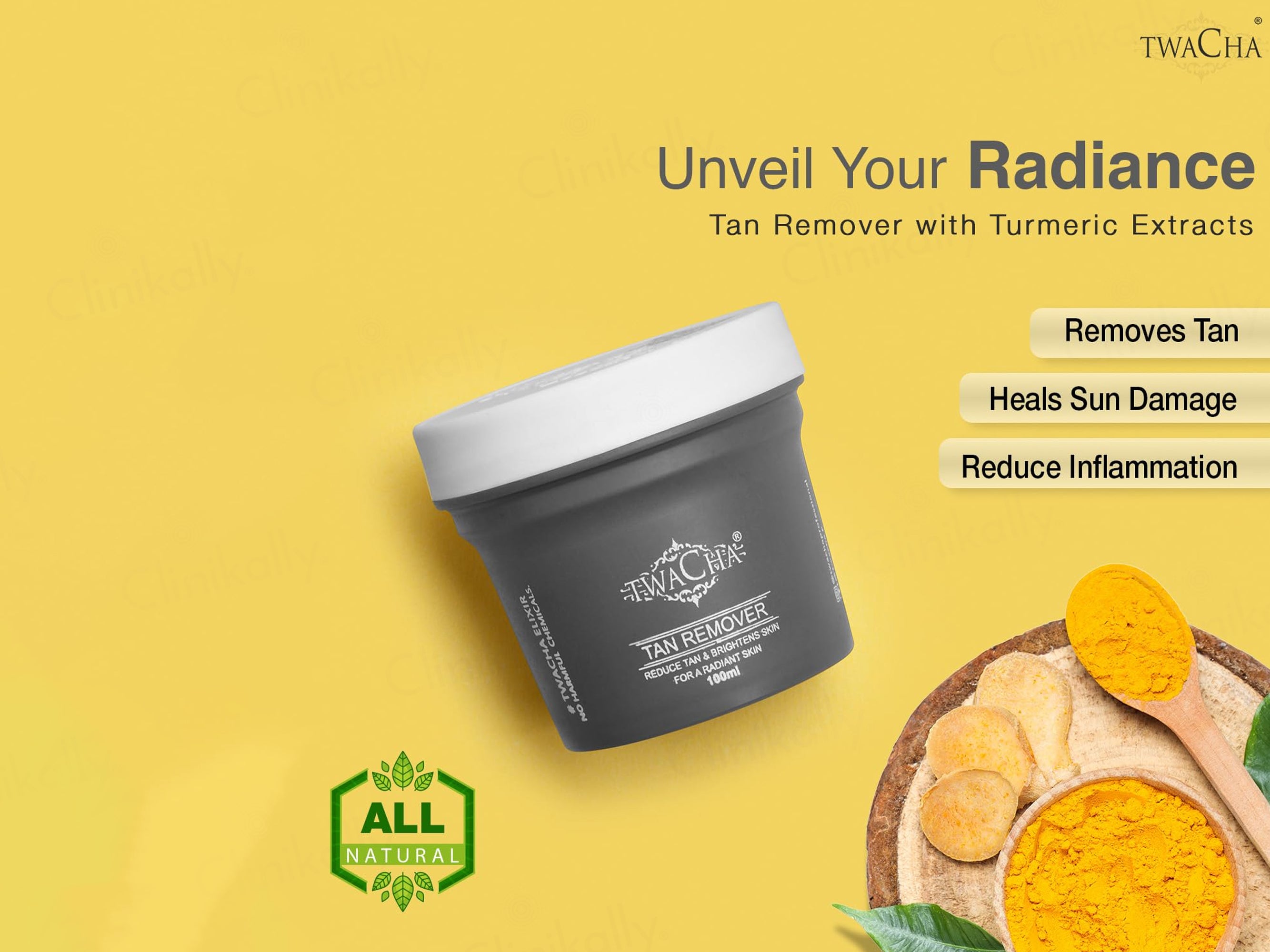 TWACHA Tan Remover Skin Brightening Cream