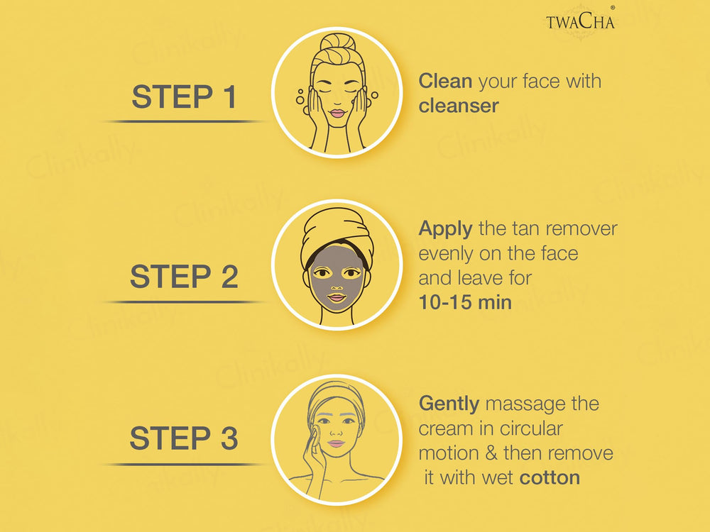 TWACHA Tan Remover Skin Brightening Cream