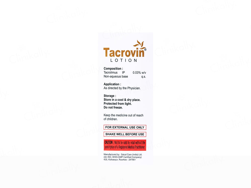 Tacrovin Lotion