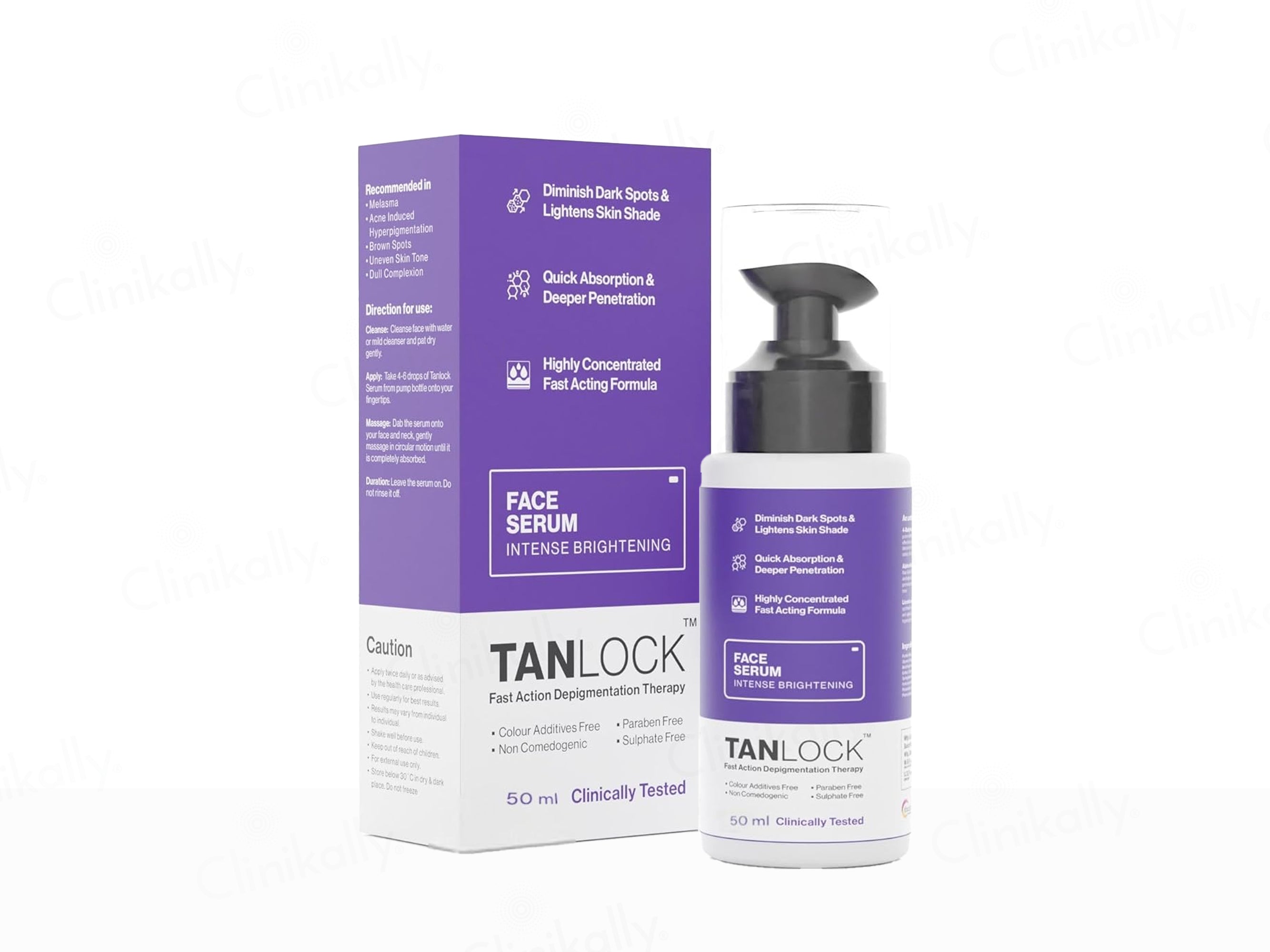 Tanlock Intense Brightening Serum