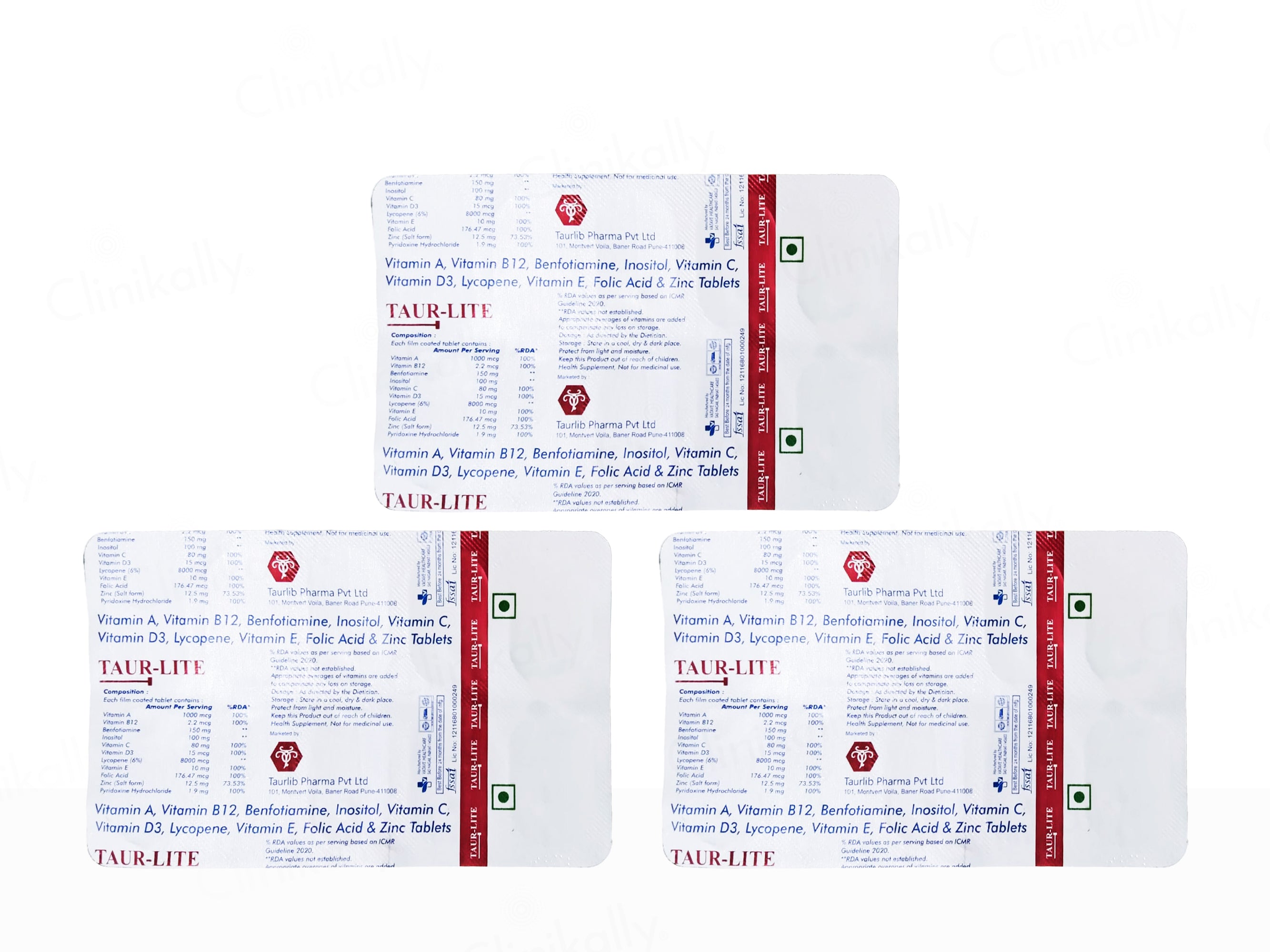 Taur-Lite Health Supplement Tablet