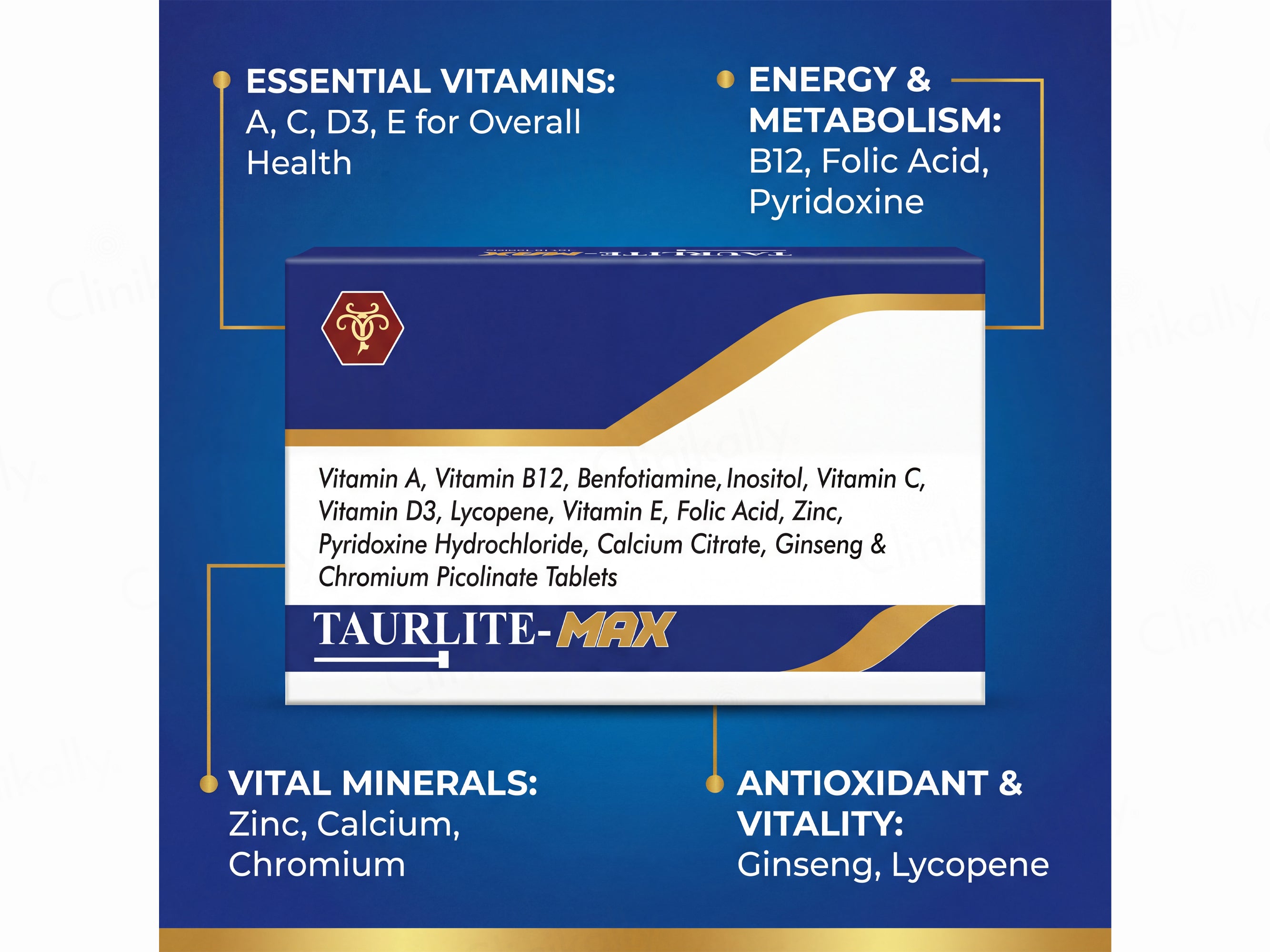 Taurlite-Max Health Supplement Tablet