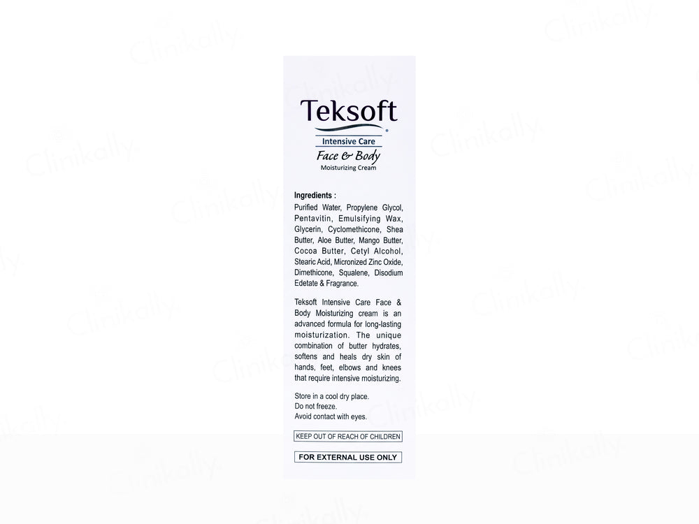 Teksoft Face & Body Moisturizing Lotion