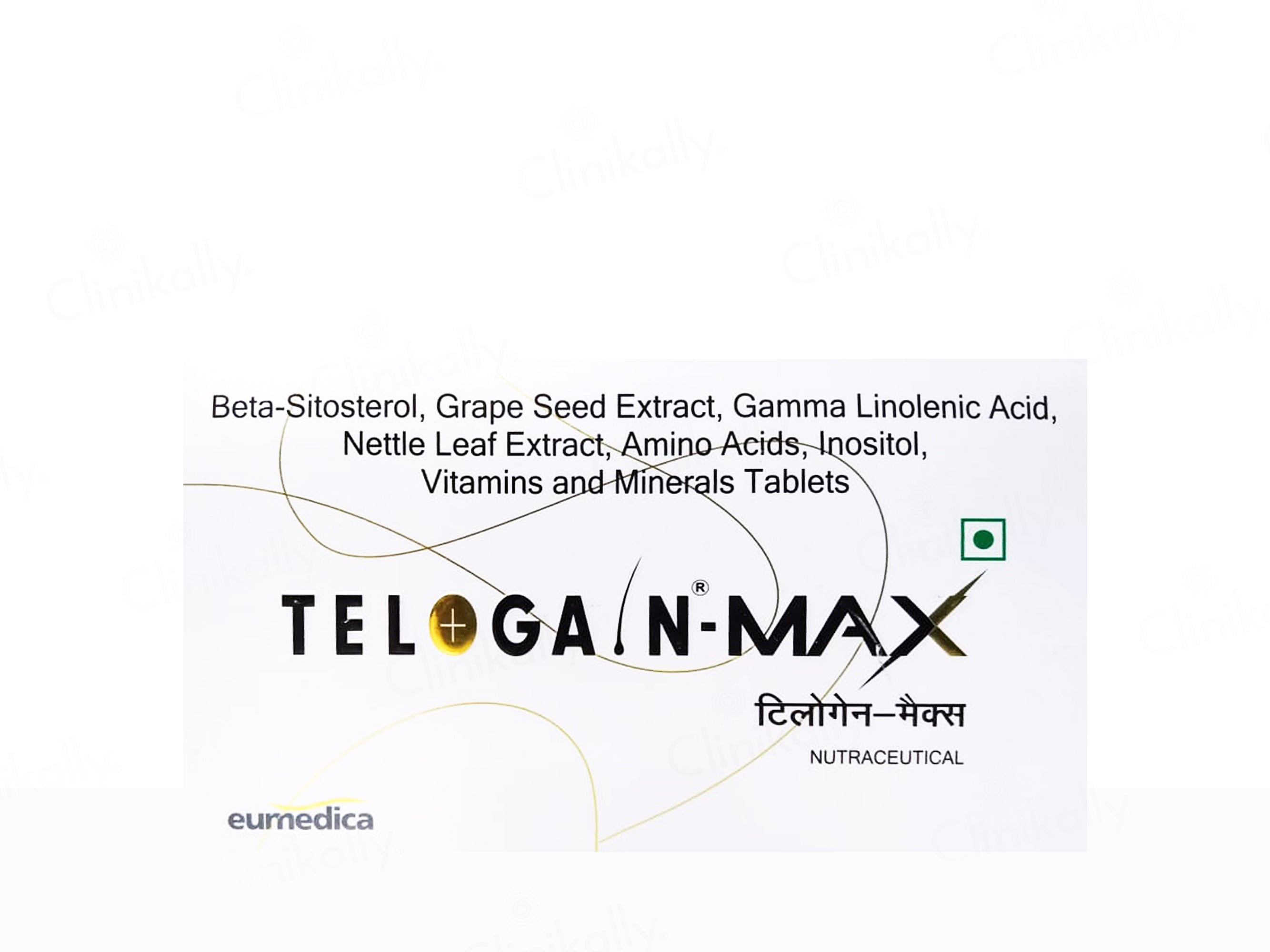 Telogain-Max Nutraceutical Hair Tablet