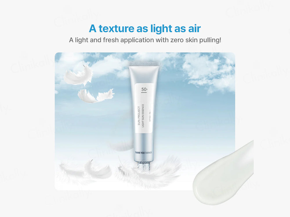 Thank You Farmer Sun Project Light Sun Essence Sunscreen SPF 50+ PA+++