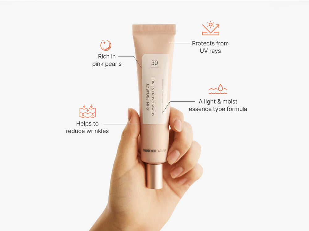 Thank You Farmer Sun Project Shimmer Sun Essence Sunscreen SPF 30 PA++