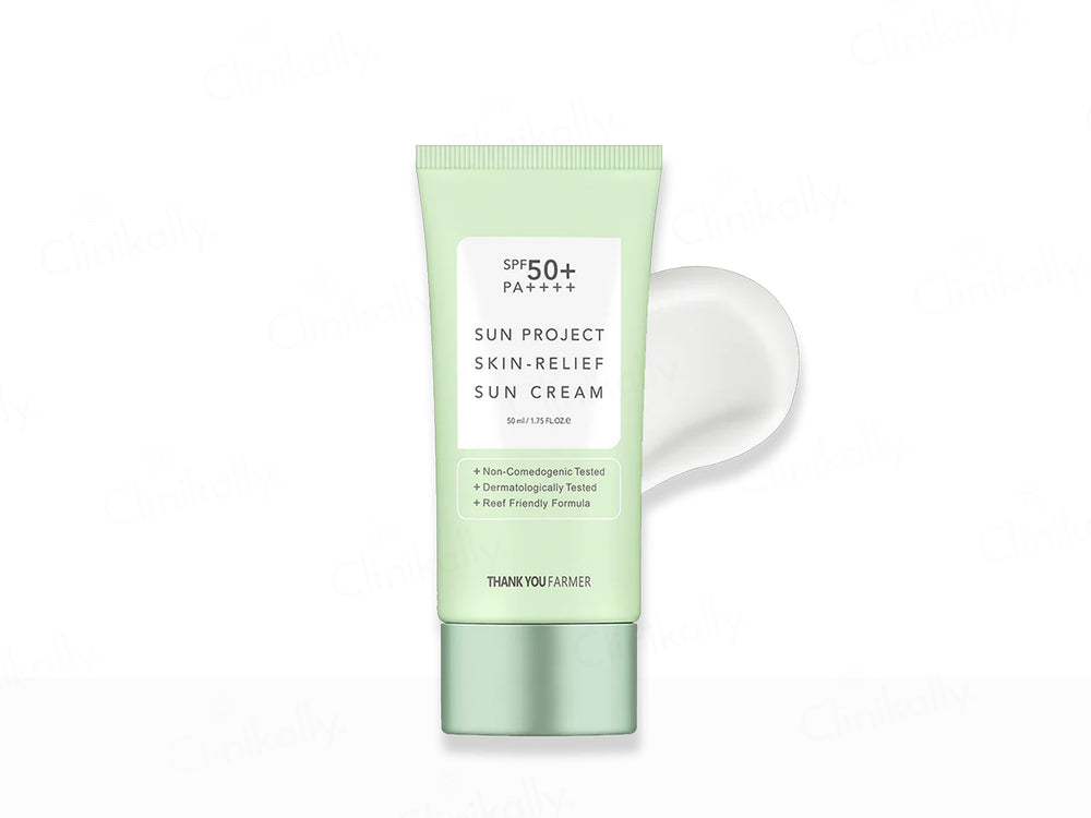 Thank You Farmer Sun Project Skin-Relief Sun Cream Sunscreen SPF 50+ PA++++