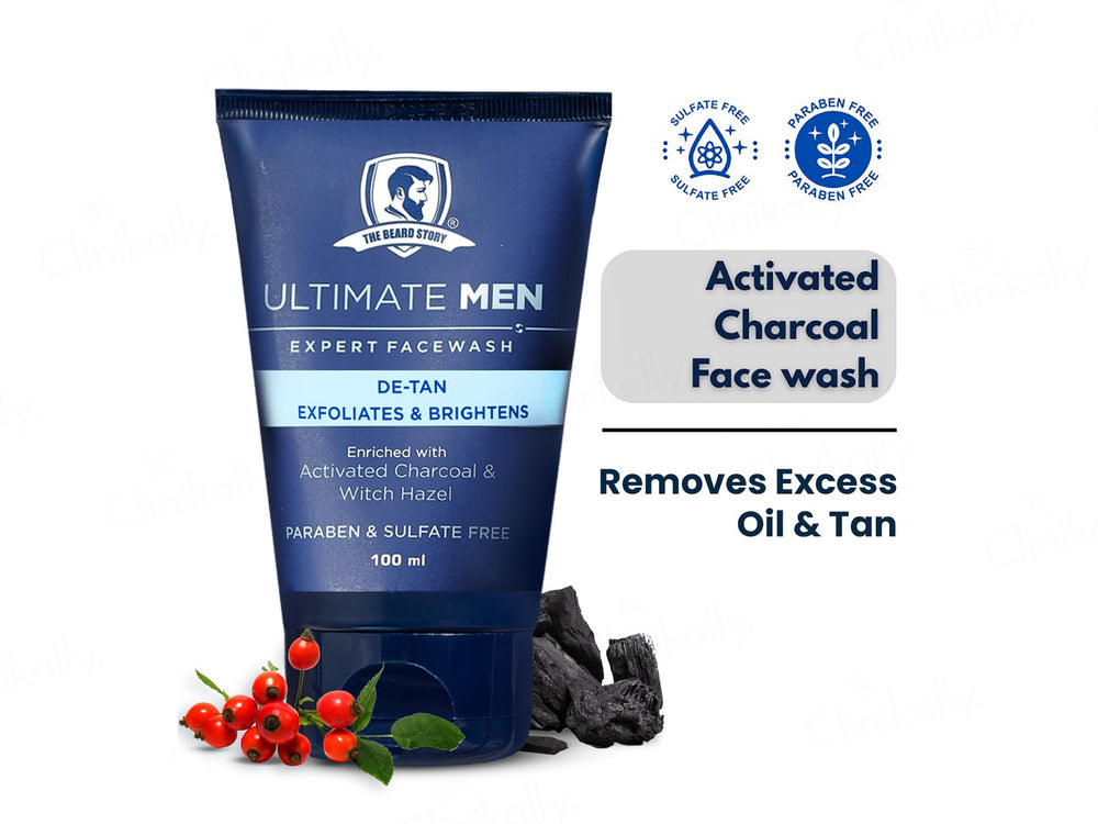 The Beard Story Ultimate Men Expert De-Tan Facewash
