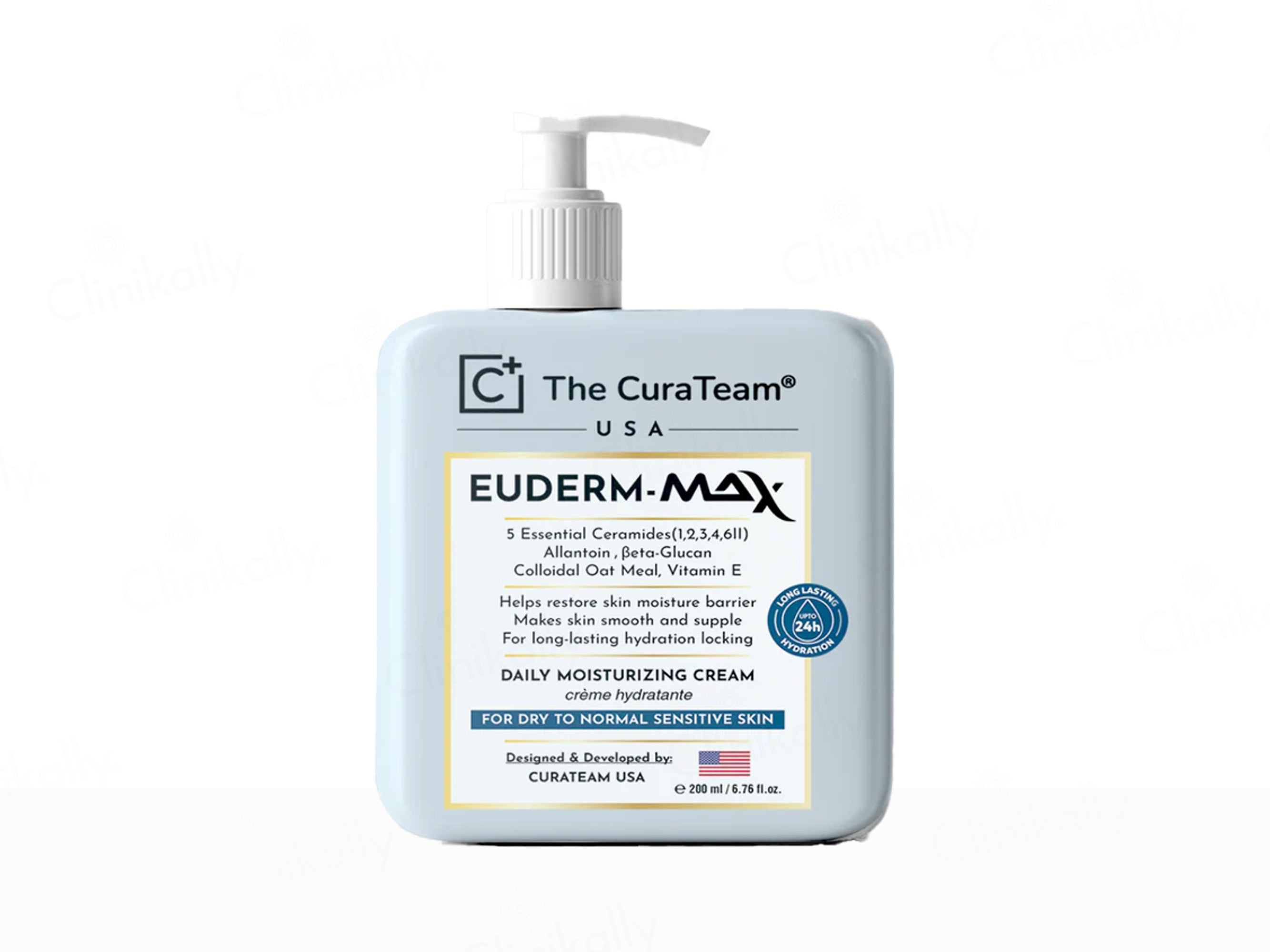 The CuraTeam Euderm-Max Daily Moisturizing Cream