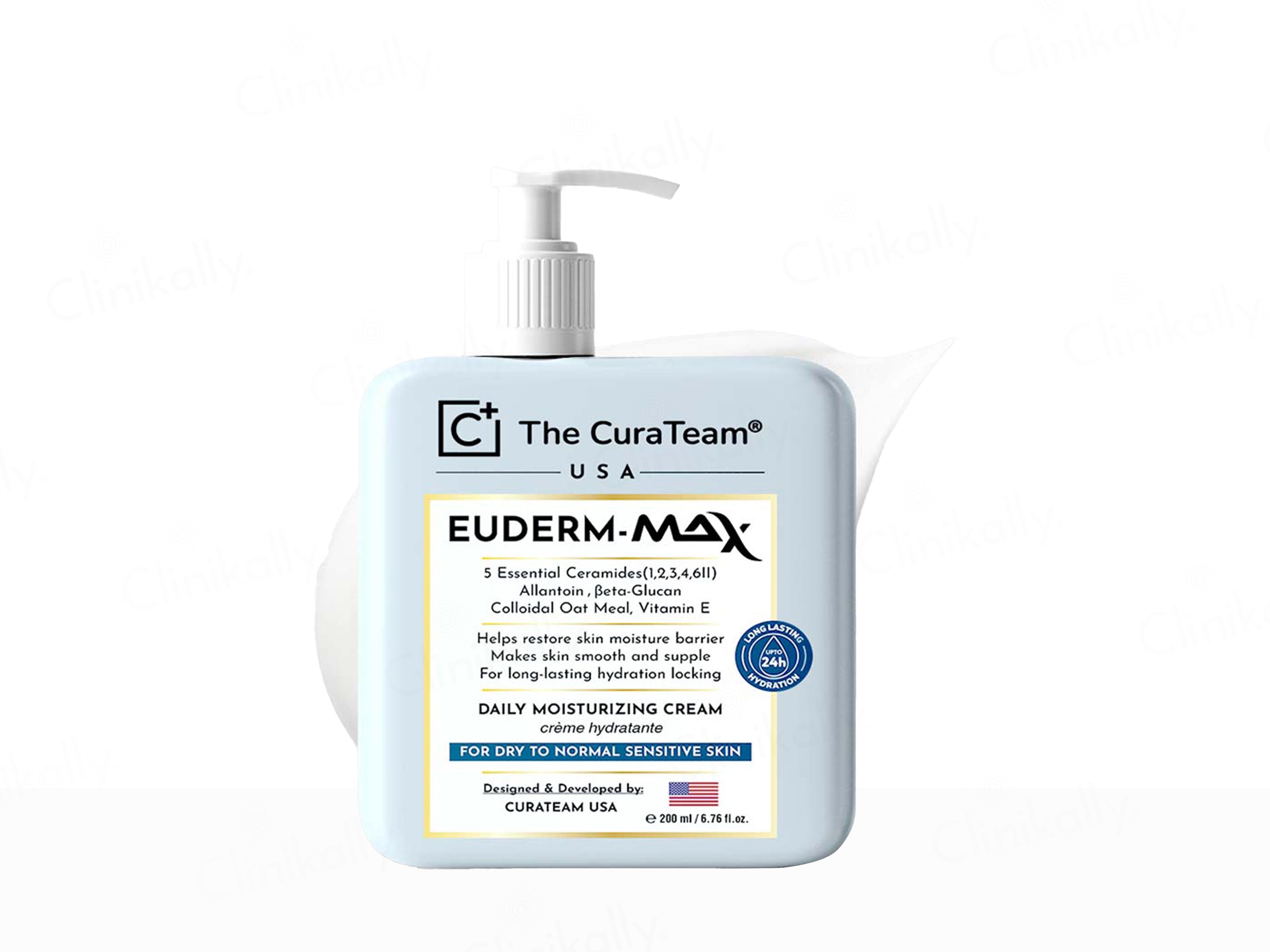 The CuraTeam Euderm-Max Daily Moisturizing Cream