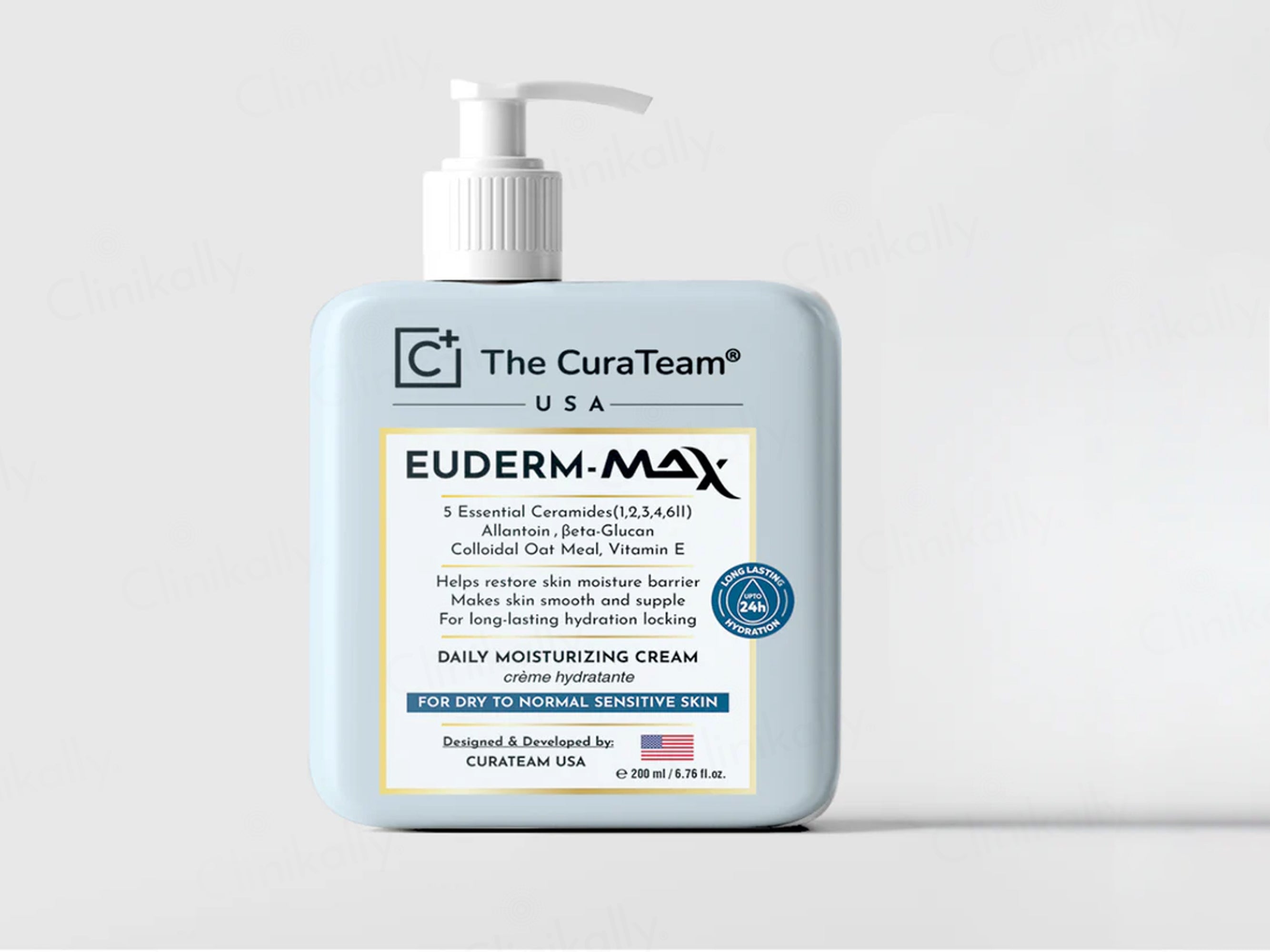 The CuraTeam Euderm-Max Daily Moisturizing Cream