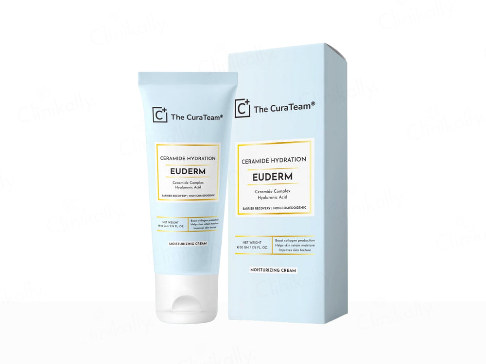 The CuraTeam Euderm Ceramide Hydration Moisturizing Cream