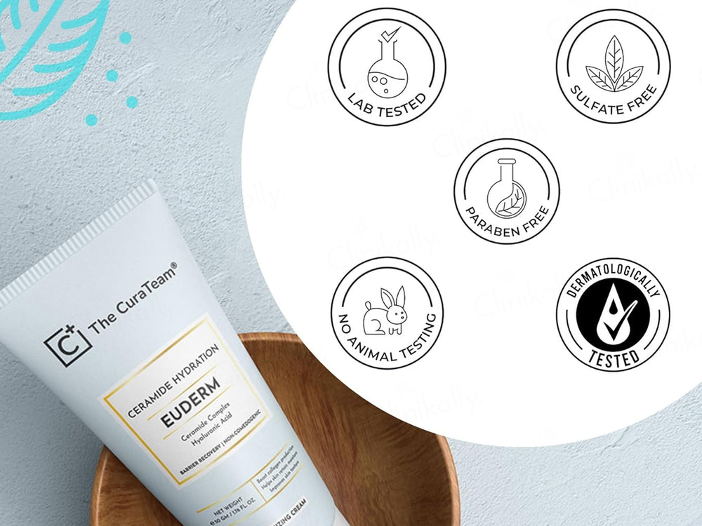 The CuraTeam Euderm Ceramide Hydration Moisturizing Cream