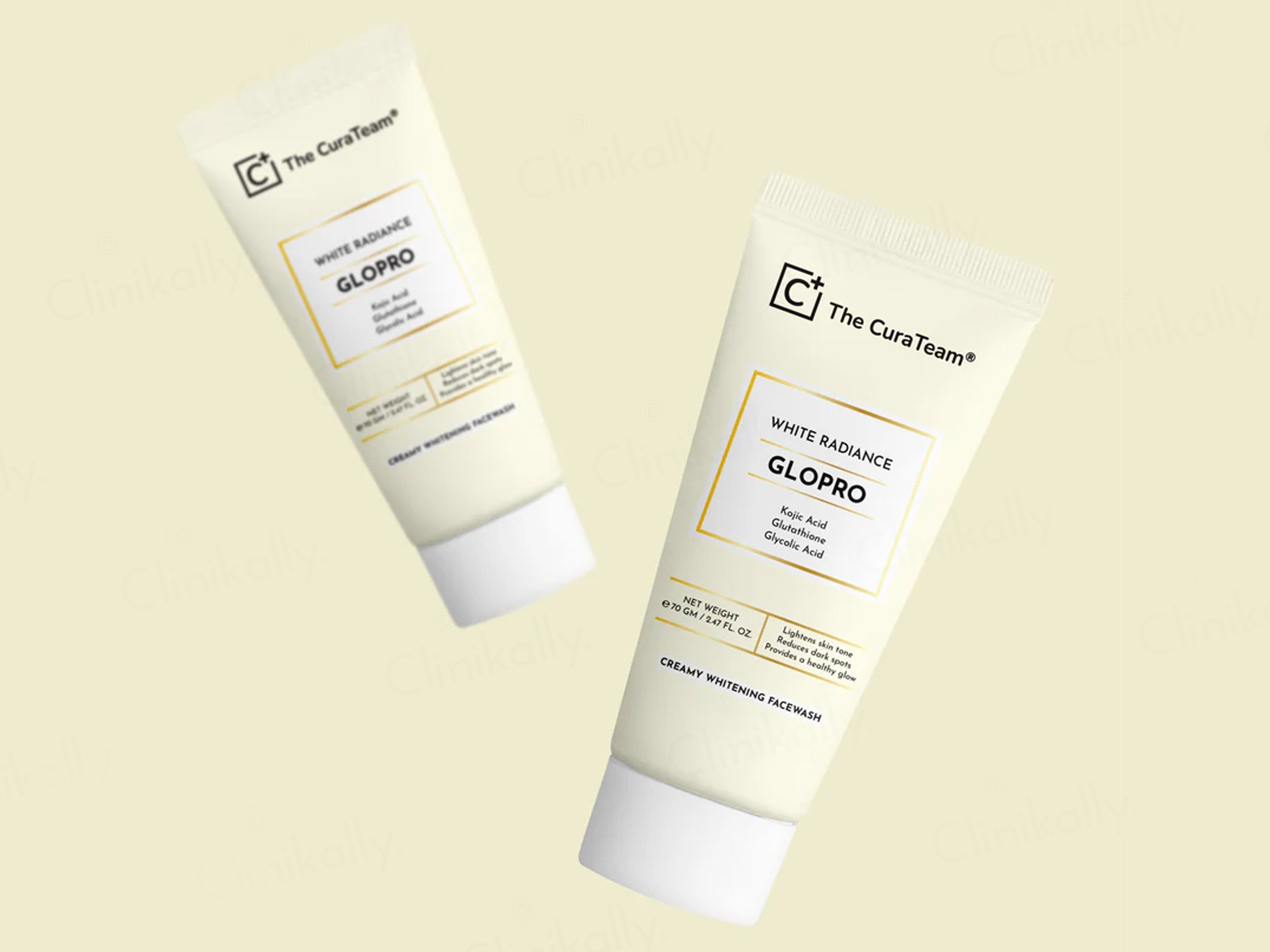 The CuraTeam Glopro White Radiance Creamy Whitening Facewash