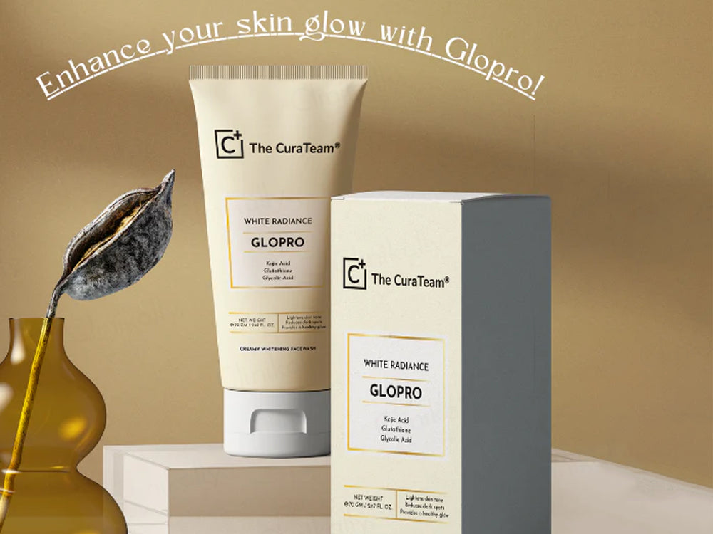 The CuraTeam Glopro White Radiance Creamy Whitening Facewash