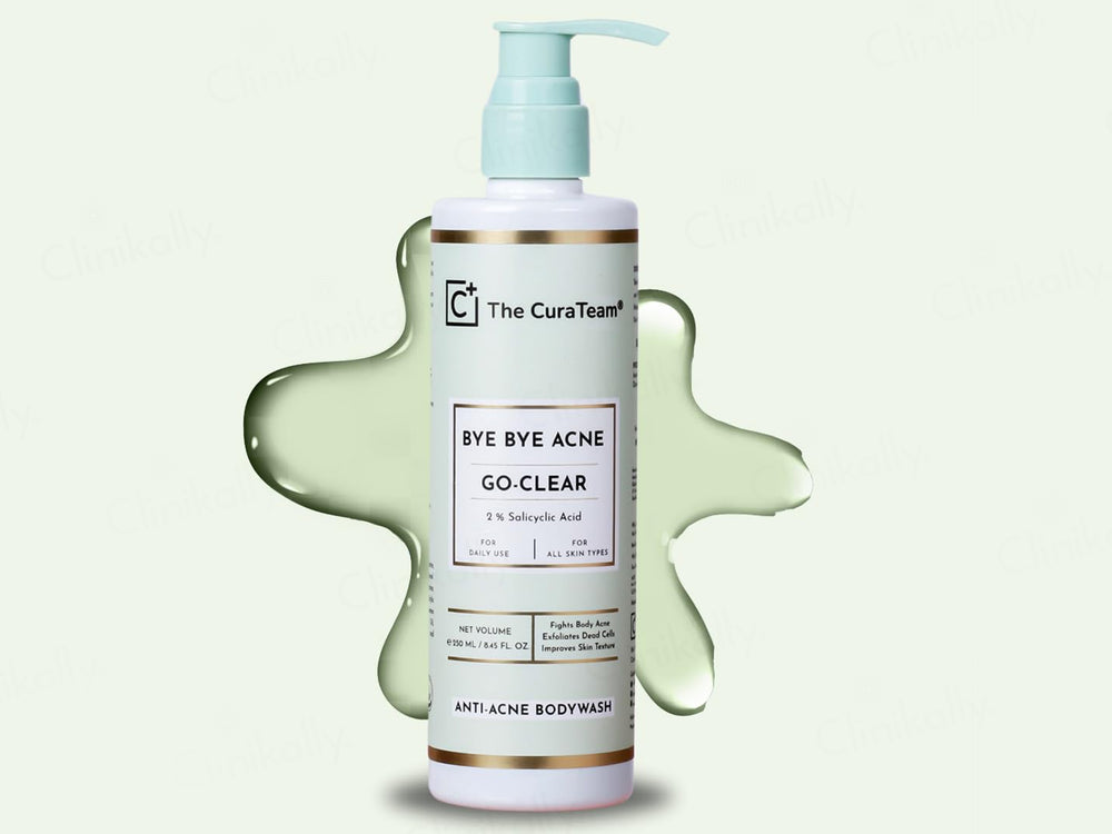 The CuraTeam Go-Clear Bye Bye Acne 2% Salicylic Acid Anti-Acne Bodywash