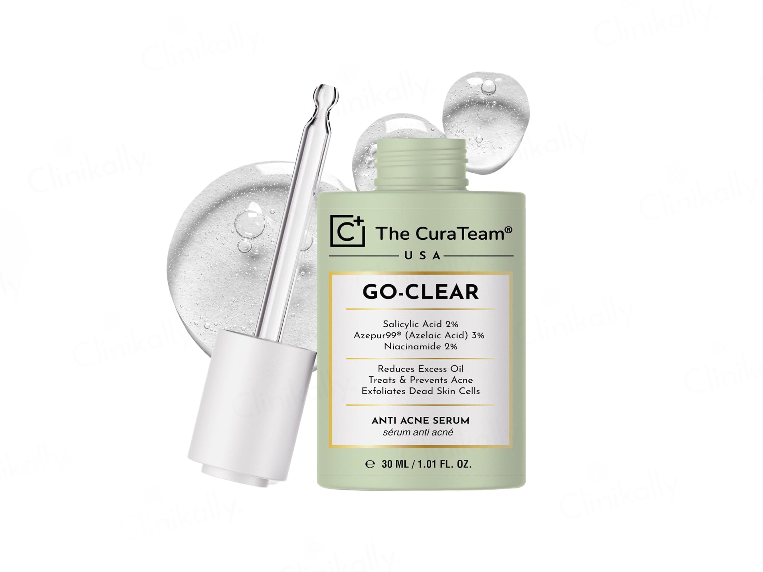 The CuraTeam Go-Clear Anti Acne Serum