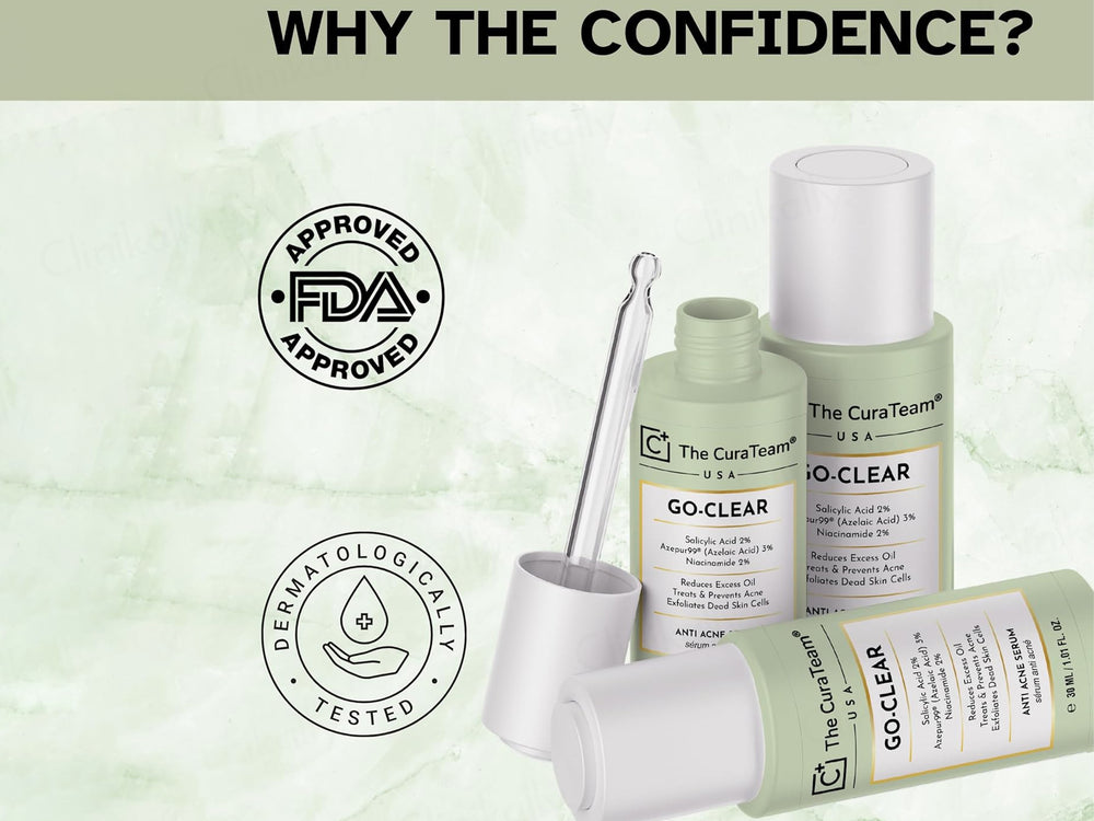 The CuraTeam Go-Clear Anti Acne Serum