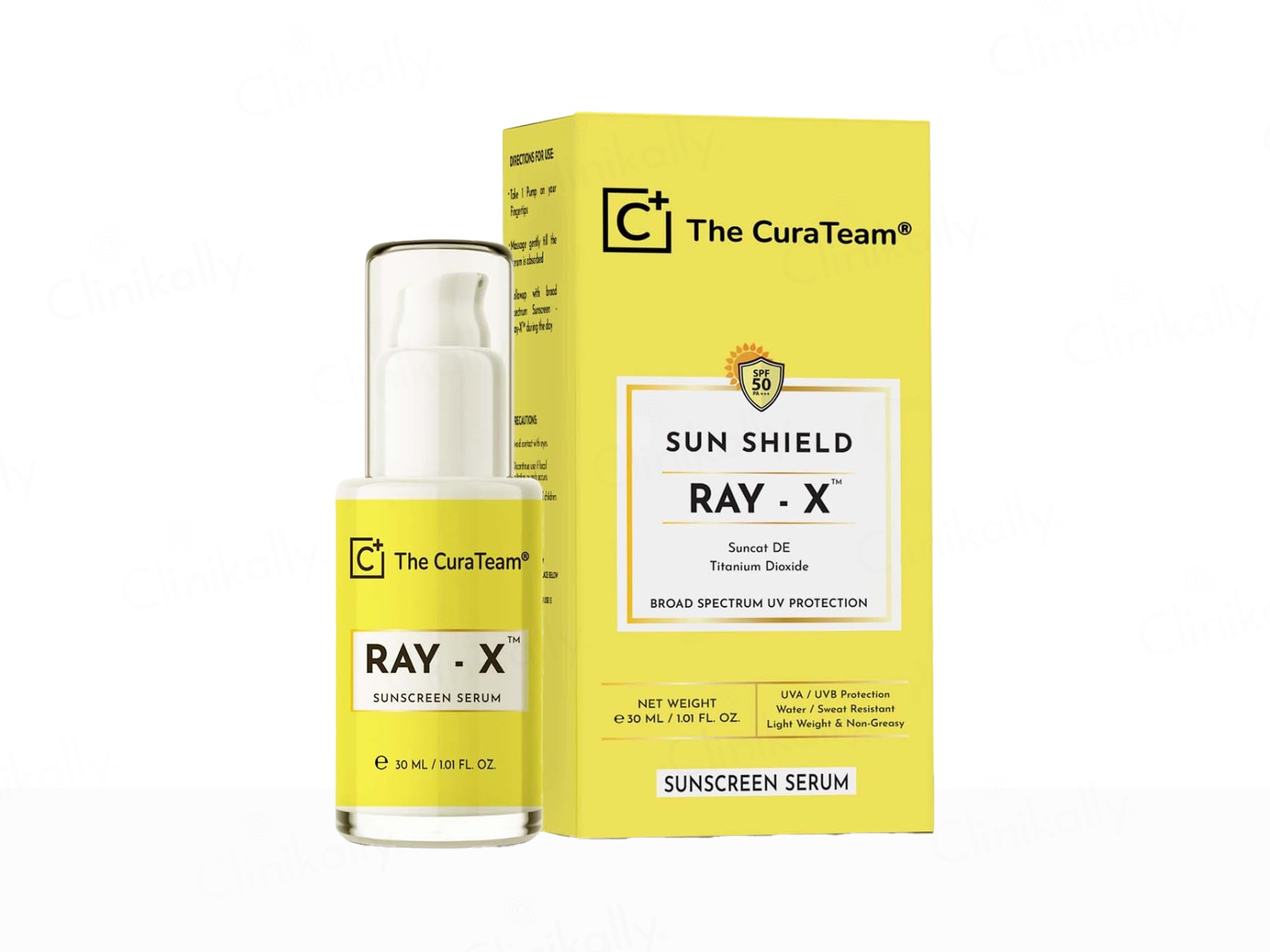 The CuraTeam Ray-X Sunscreen Serum