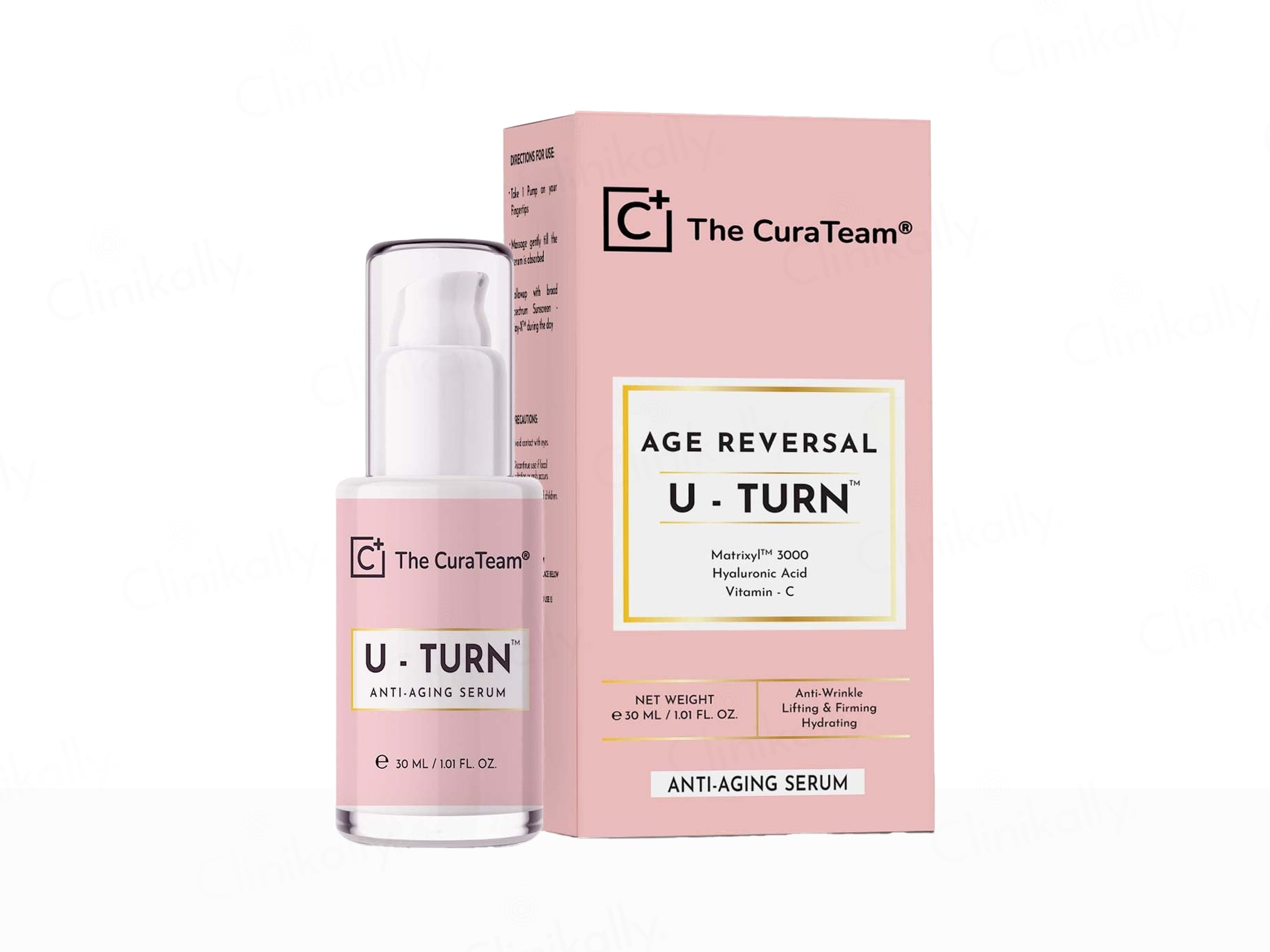 The CuraTeam U-Turn Age Reversal Anti-Aging Serum