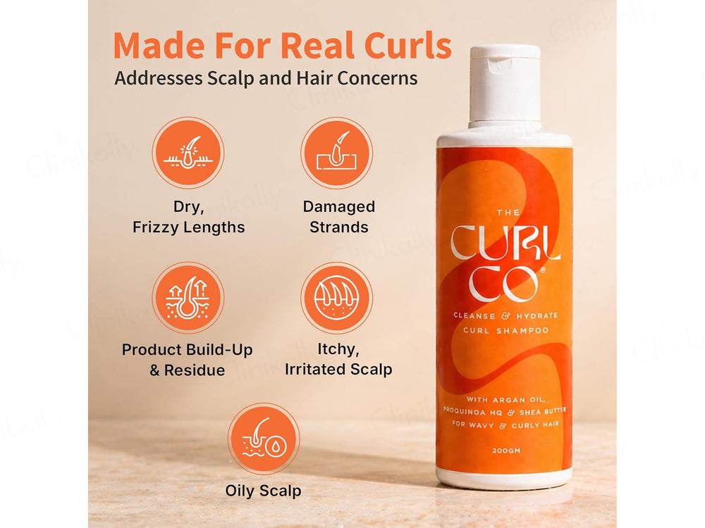 The Curl Co Cleanse & Hydrate Curl Shampoo