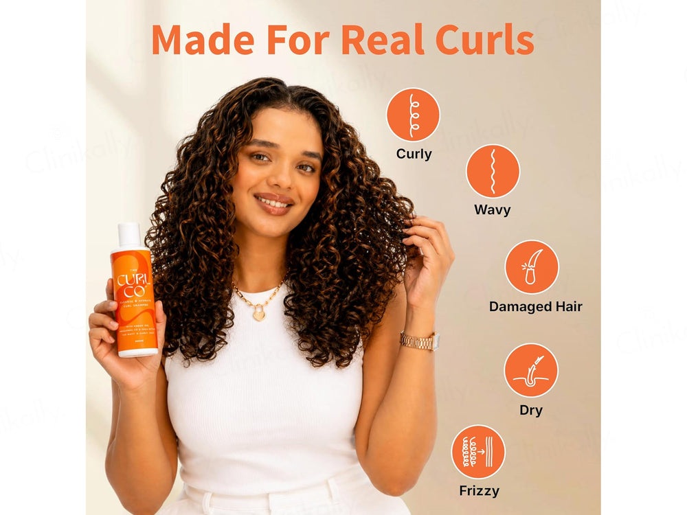 The Curl Co Cleanse & Hydrate Curl Shampoo