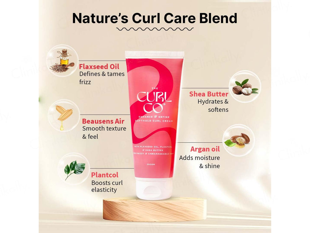 The Curl Co Enhance & Define Softhold Curl Cream